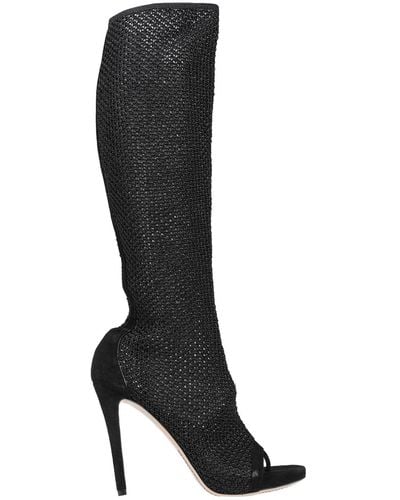 Ermanno Scervino Knee Boots - Black