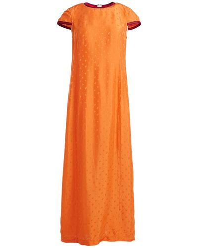 Marni Midi Dress Viscose, Polyester, Polyamide, Elastane - Orange