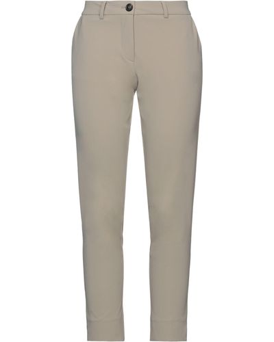 Rrd Cropped Trousers - Natural