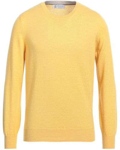 Brunello Cucinelli Sweater - Yellow