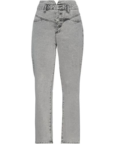 Silvian Heach Denim Trousers - Grey
