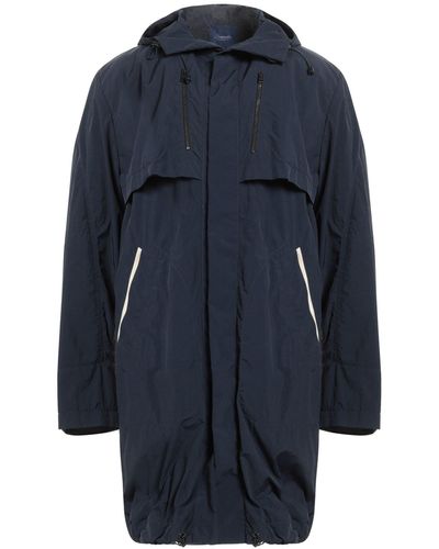 Drumohr Overcoat & Trench Coat - Blue