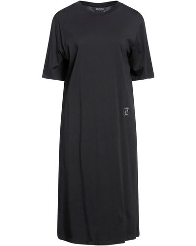 Armani Exchange Midi Dress - Black