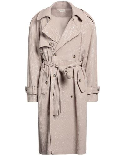 The Mannei Overcoat & Trench Coat - Natural