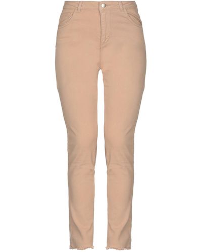 SCEE by TWINSET Trouser - Natural