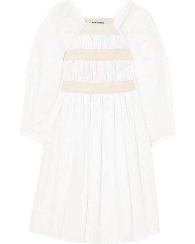 Molly Goddard Midi Dress - White