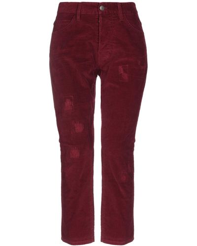 DSquared² Pantalons courts - Rouge