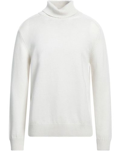 Paolo Pecora Rollkragenpullover - Weiß