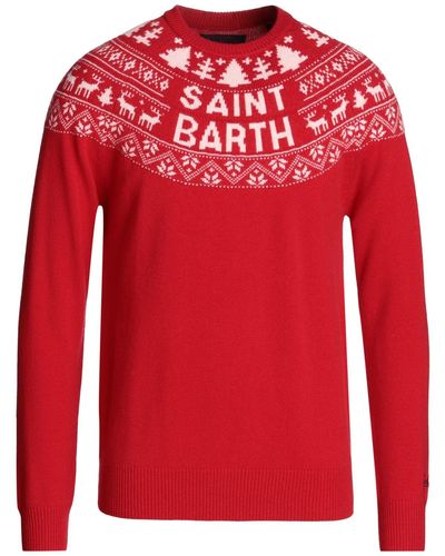 Mc2 Saint Barth Pullover - Rojo