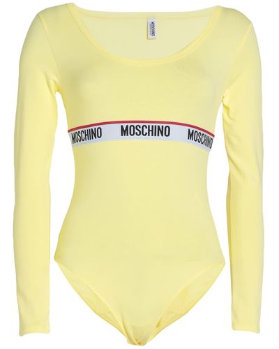 Moschino Body lencero - Amarillo