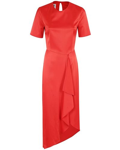 Moschino Midi-Kleid - Rot