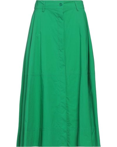 P.A.R.O.S.H. Midi Skirt - Green