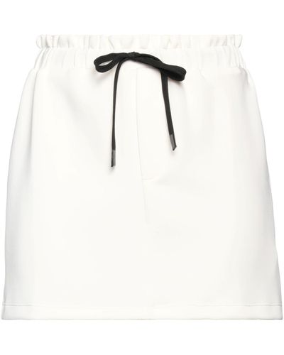 Lanston Sport Mini Skirt - White