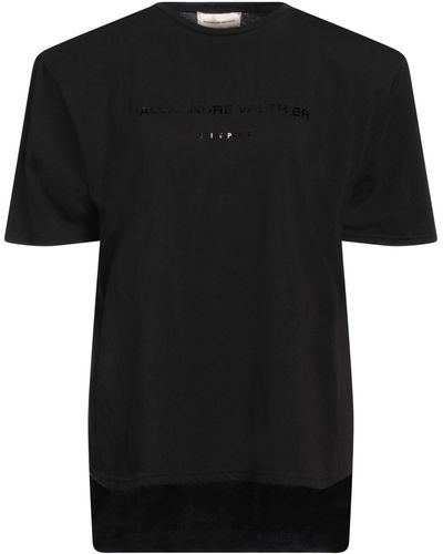 Alexandre Vauthier Camiseta - Negro