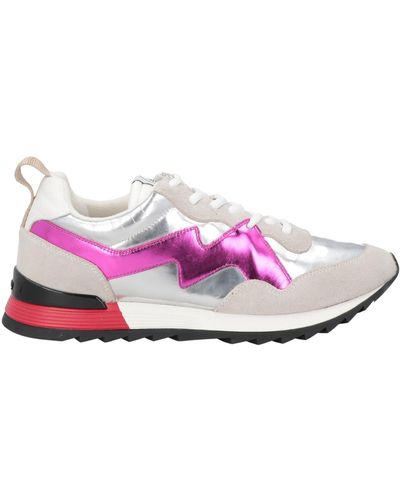 Mulberry Sneakers Synthetic Fibers, Textile Fibers, Leather - Pink