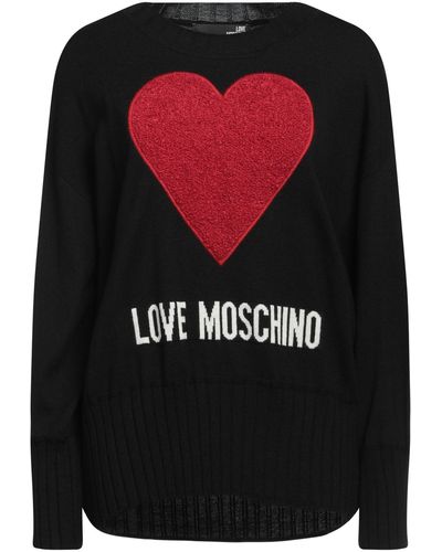 Love Moschino Pullover - Schwarz