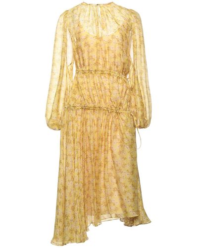 N°21 Midi Dress - Yellow