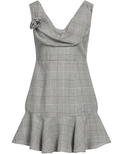 Alessandra Rich Mini Dress - Gray