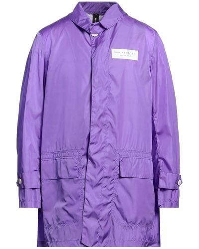 Mackintosh Overcoat & Trench Coat - Purple