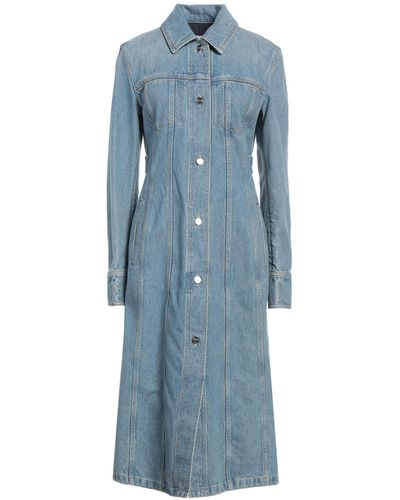 Ferragamo Midi Dress Cotton - Blue