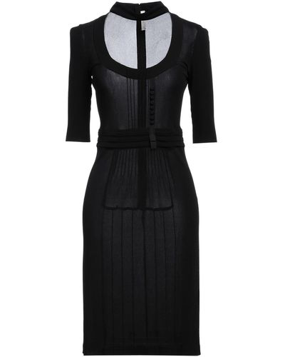 Prada Midi Dress Viscose - Black