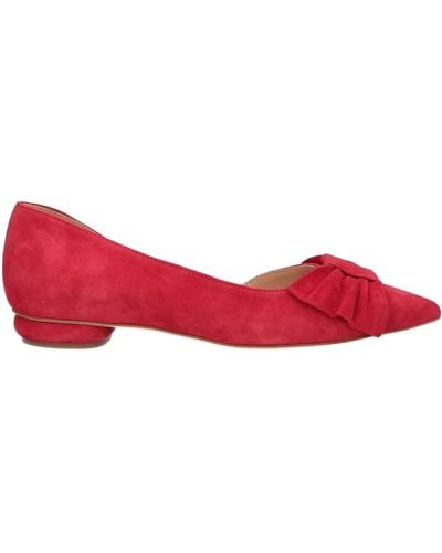 CafeNoir Ballet Flats - Red