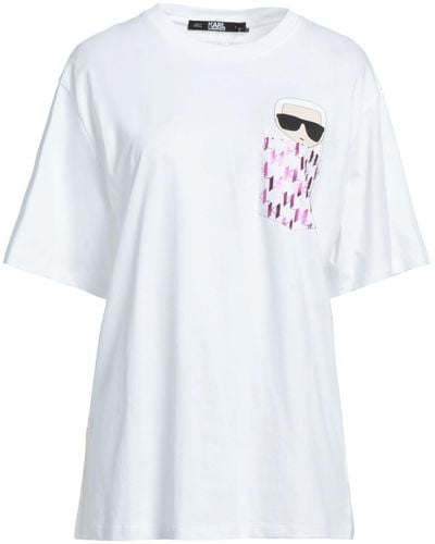 Karl Lagerfeld T-shirt - Blanc
