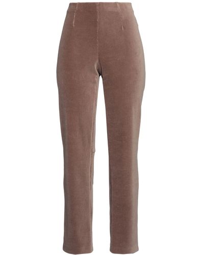 Seductive Light Pants Cotton, Polyester, Polyurethane - Brown