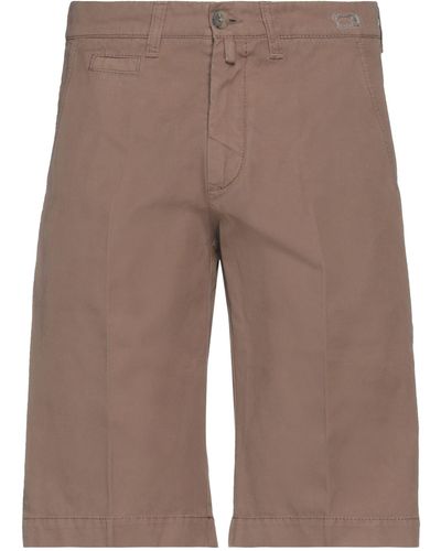 Jacob Coh?n Khaki Shorts & Bermuda Shorts Cotton - Brown