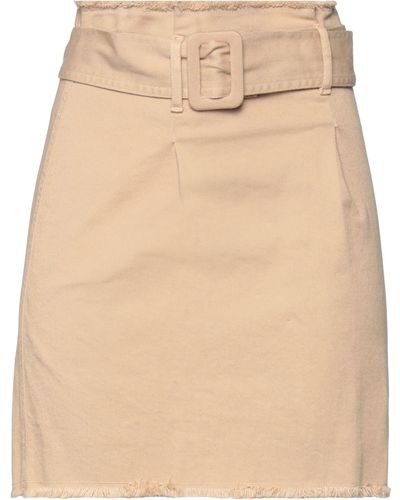 FEDERICA TOSI Mini Skirt - Natural