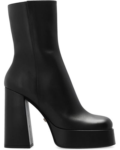 Versace Stivali con tacco - Nero