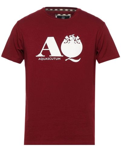 Aquascutum T-shirt - Red