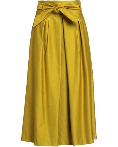 Martin Grant Midi Skirt - Yellow