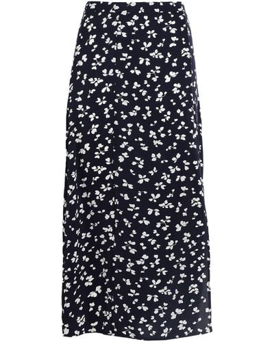 French Connection Midi Skirt - Blue