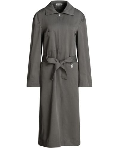 Low Classic Midi Dress - Gray