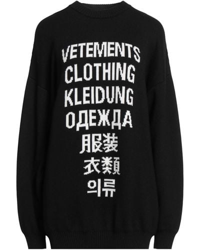 Vetements Sweater - Black