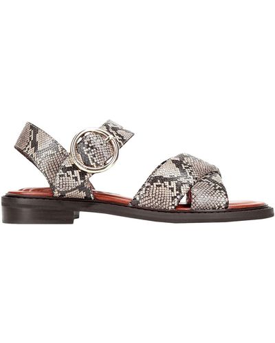 See By Chloé Lyna Sandals Soft Leather - White