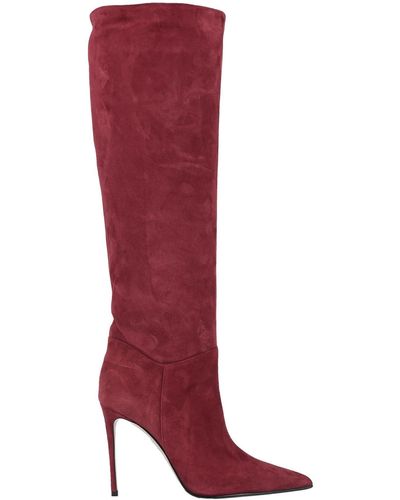 Le Silla Knee Boots - Red