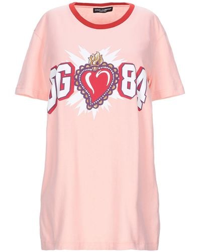 Dolce & Gabbana Camiseta - Rosa