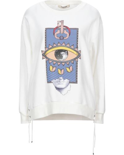 Roberto Cavalli Sweatshirt - White