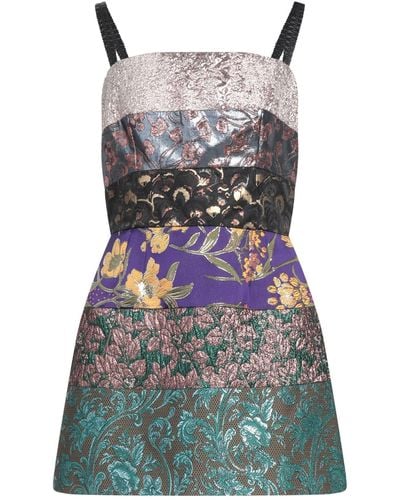 Dolce & Gabbana Mini Dress - Purple