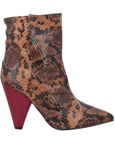 Suoli Ankle Boots - Brown