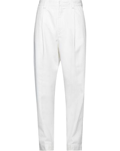 Zegna Pantaloni Jeans - Bianco