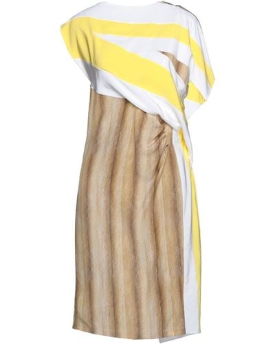Burberry Midi Dress - Yellow