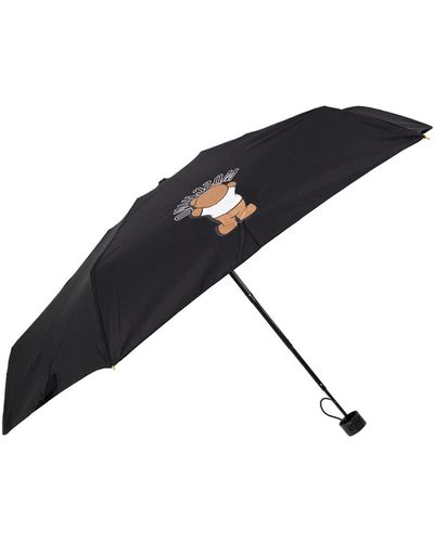 Moschino Regenschirm - Schwarz