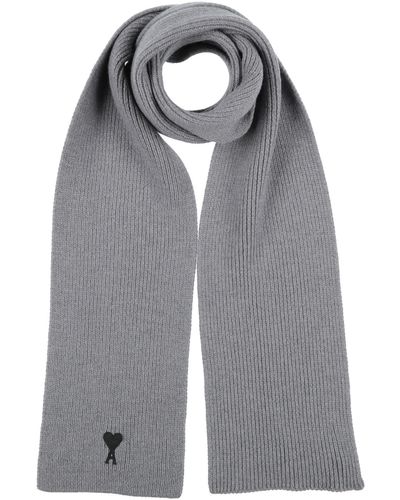 Ami Paris Scarf - Grey