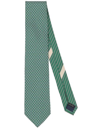 Ferragamo Ties & Bow Ties - Green