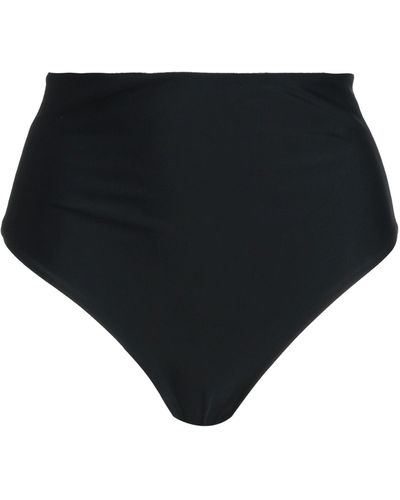 Black Coral Bikini Bottom - Black
