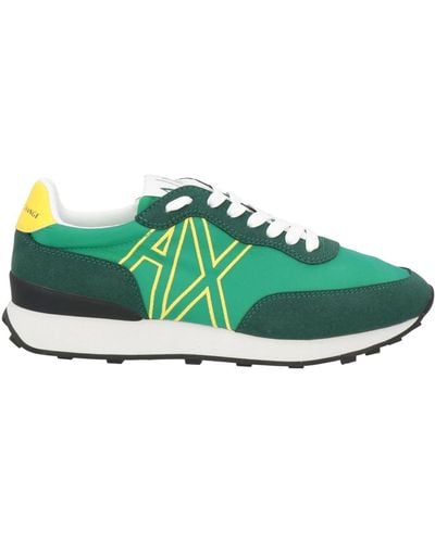 Armani Exchange Trainers - Green