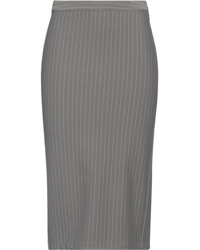Patrizia Pepe Midi Skirt - Grey